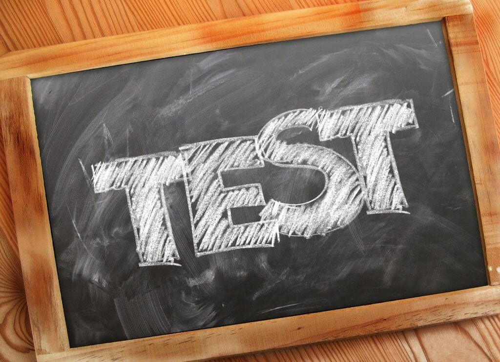 Psikolojik test uygulama sahnesi