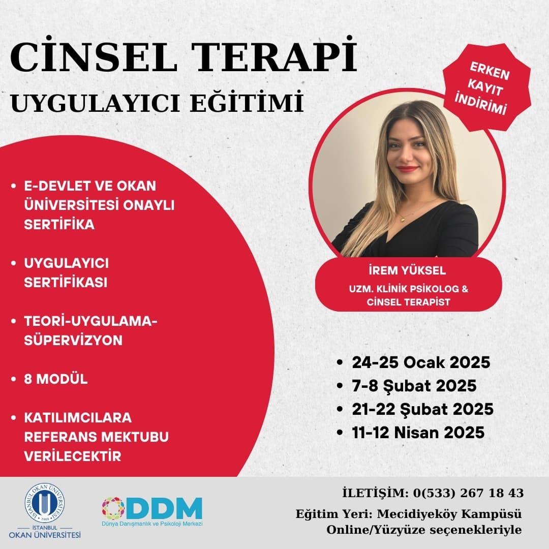 Cinsel Terapi Uygulayıcı Eğitim